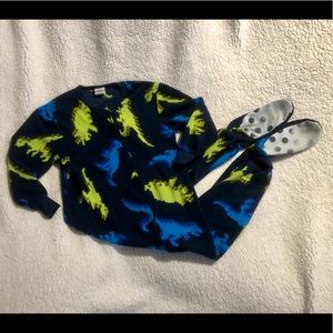 ⭐️4/$20⭐️ Circo Dinosaur Footie Pajamas